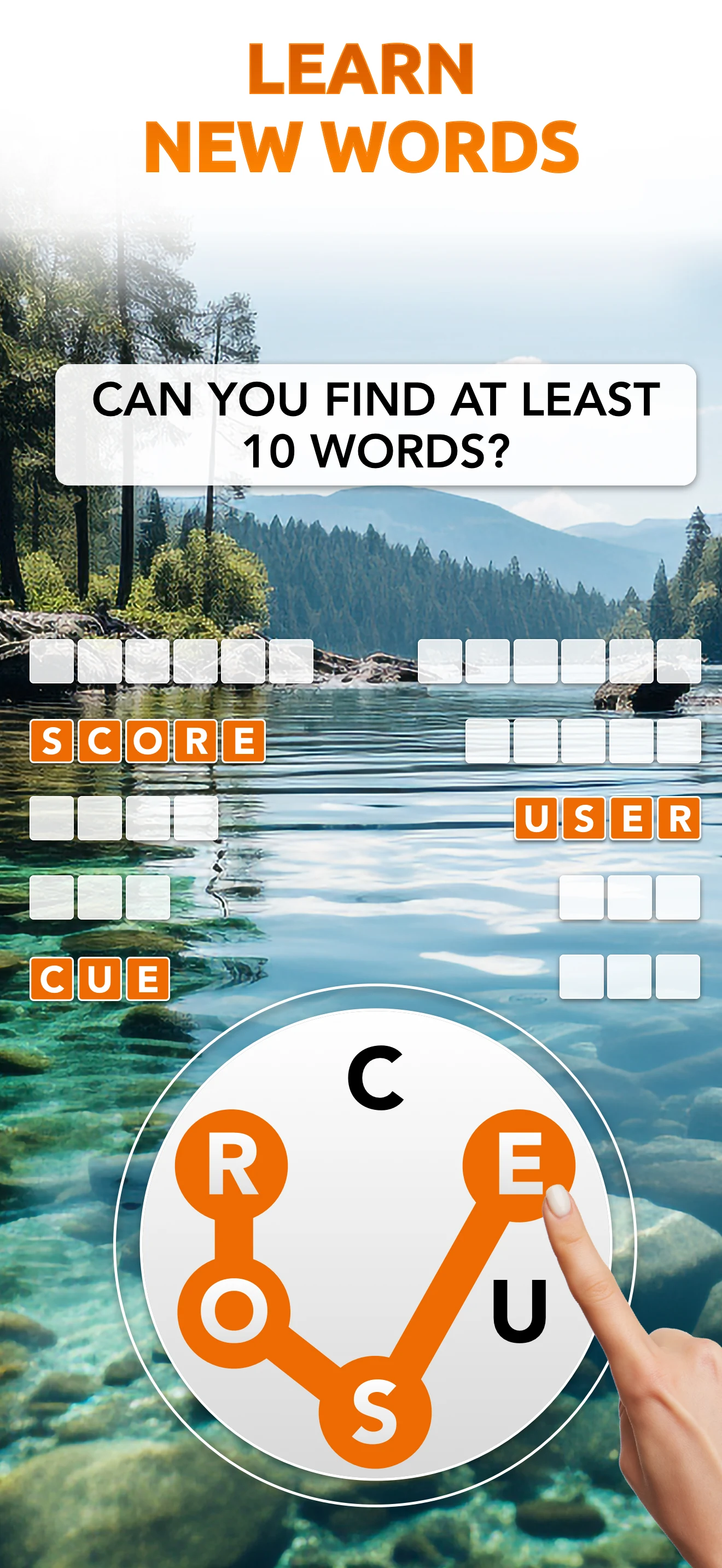 Word Connect - Words of Nature screenshot